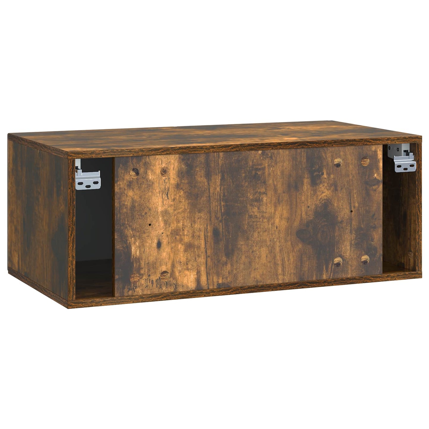 Wall-Mounted TV Cabinet Smoked Oak 78.5 x 41 x 30 cm