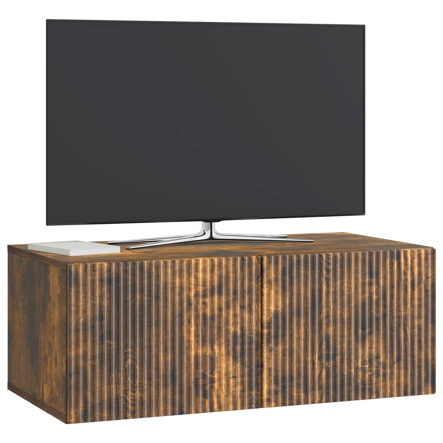 Wall-Mounted TV Cabinet Smoked Oak 78.5 x 41 x 30 cm
