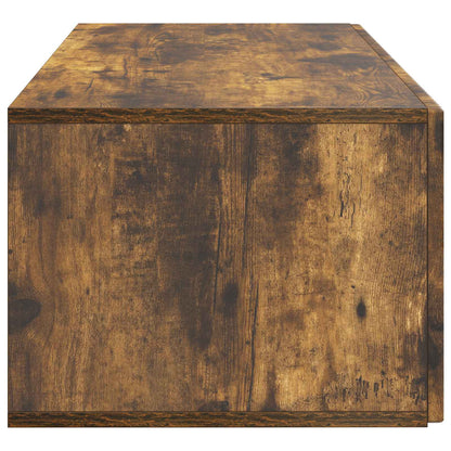 Wall-Mounted TV Cabinet Smoked Oak 78.5 x 41 x 30 cm
