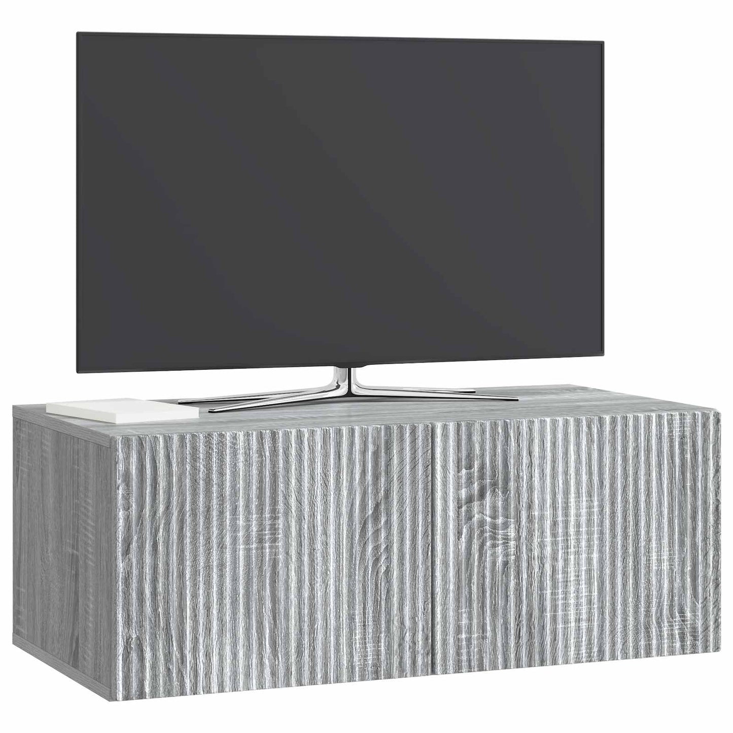 Wall-Mounted TV Cabinet Grey Sonoma 78.5 x 41 x 30 cm