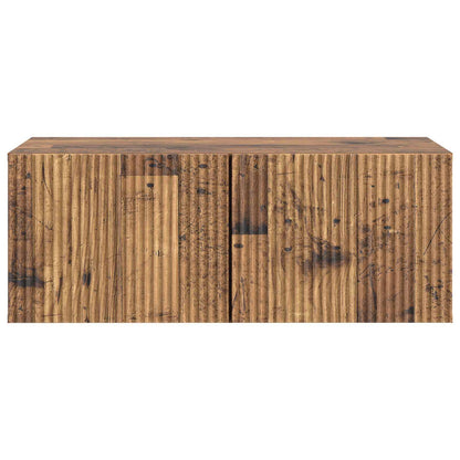 Wall-Mounted TV Cabinet Wall-mounted Old Wood 78.5 x 41 x 30 cm