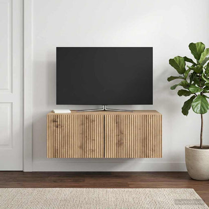 Wall-Mounted TV Cabinet Artisan Oak 78.5 x 41 x 30 cm
