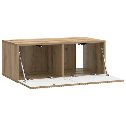 Wall-Mounted TV Cabinet Artisan Oak 78.5 x 41 x 30 cm