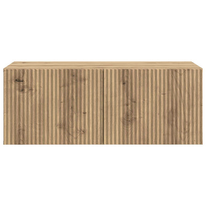 Wall-Mounted TV Cabinet Artisan Oak 78.5 x 41 x 30 cm