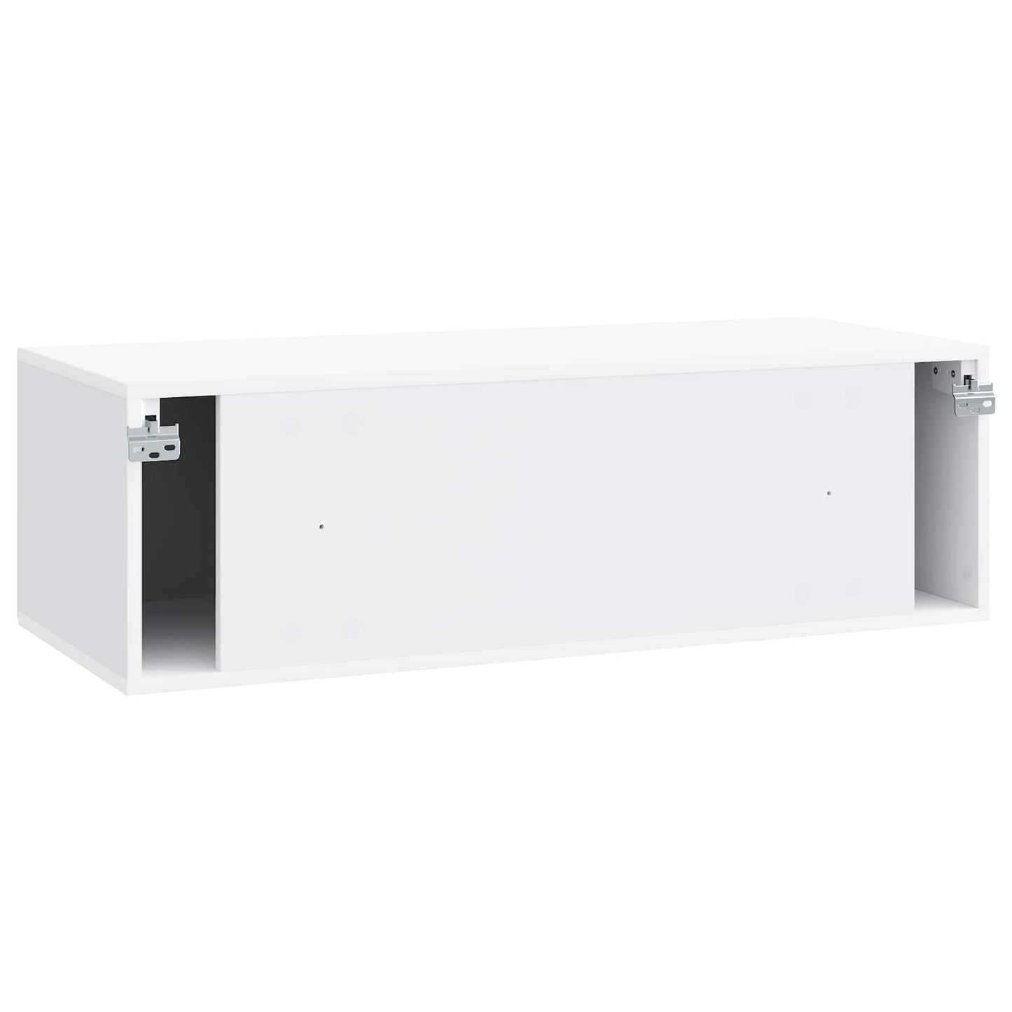 Wall-Mounted TV Cabinet White 98 x 41 x 30 cm Engineered Wood