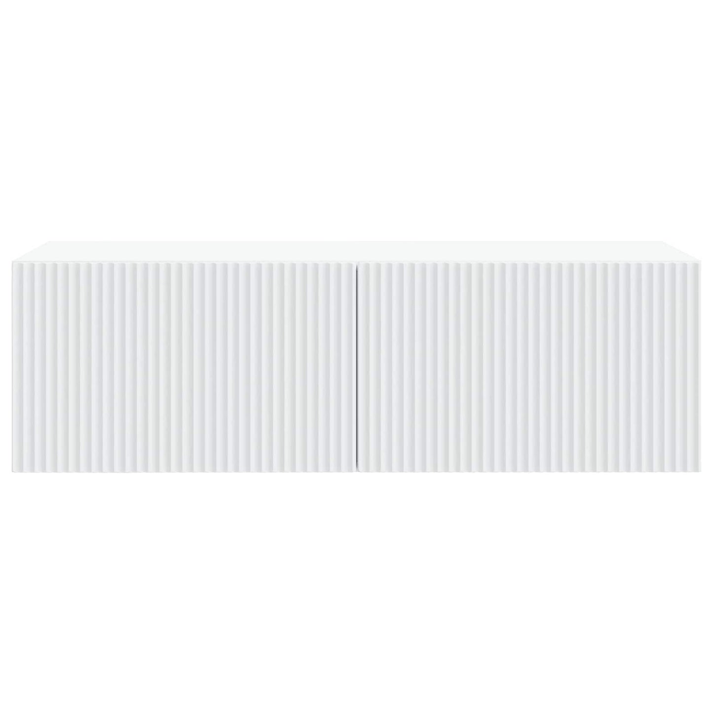 Wall-Mounted TV Cabinet White 98 x 41 x 30 cm Engineered Wood