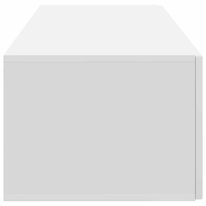 Wall-Mounted TV Cabinet White 98 x 41 x 30 cm Engineered Wood