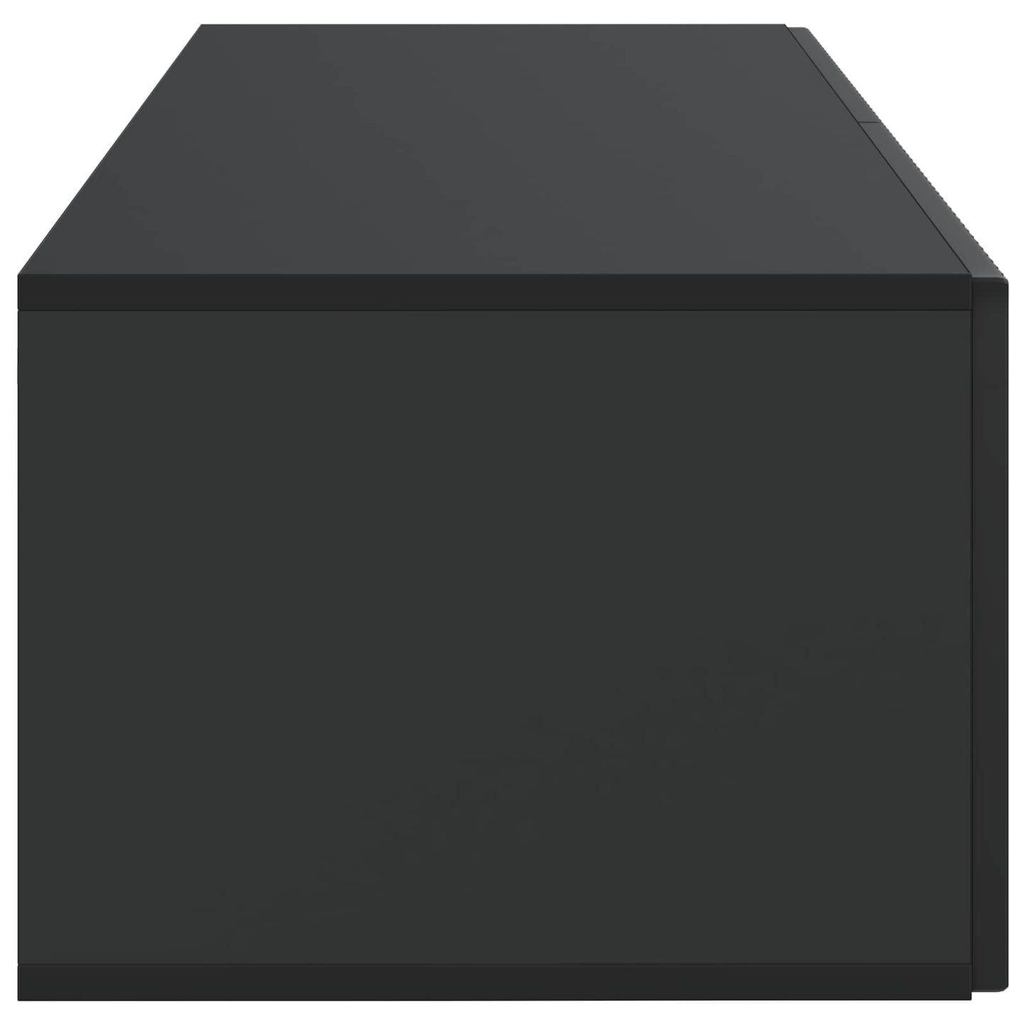 Wall-Mounted TV Cabinet Black 98 x 41 x 30 cm Engineered Wood