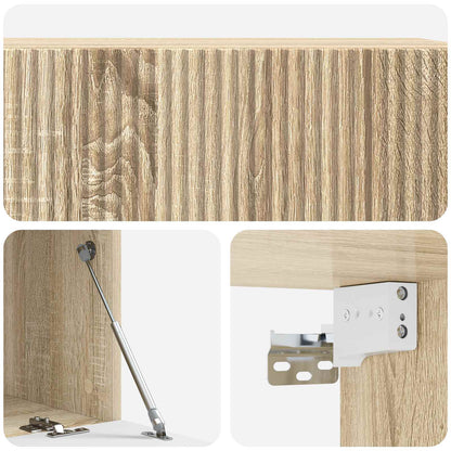 Wall-Mounted TV Cabinet Wall-mounted Sonoma Oak 98 x 41 x 30 cm