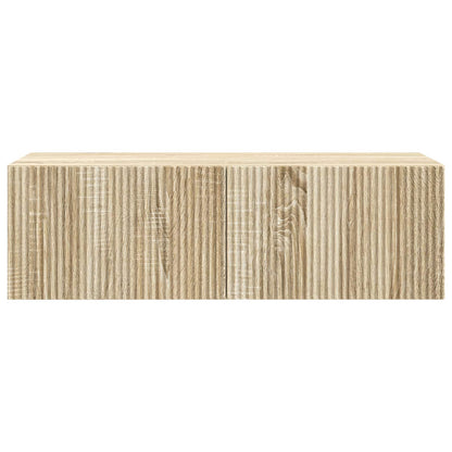 Wall-Mounted TV Cabinet Wall-mounted Sonoma Oak 98 x 41 x 30 cm