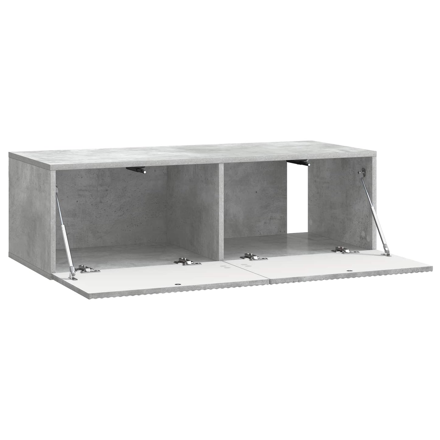 Wall-Mounted TV Cabinet Concrete Grey 98 x 41 x 30 cm