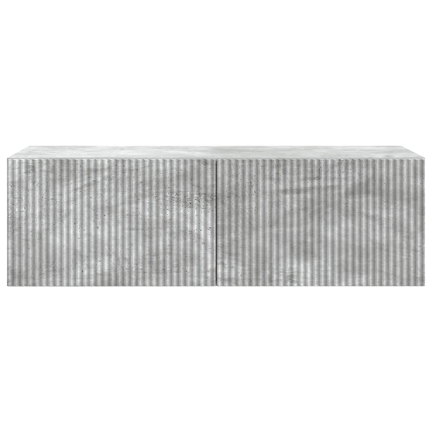 Wall-Mounted TV Cabinet Concrete Grey 98 x 41 x 30 cm