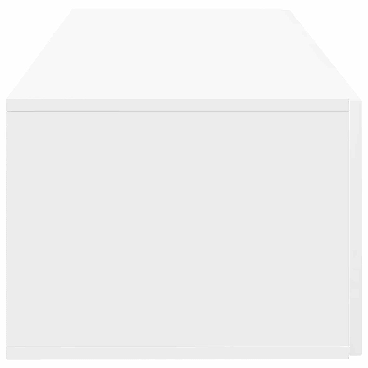 Wall-Mounted TV Cabinet High Gloss White 98 x 41 x 30 cm