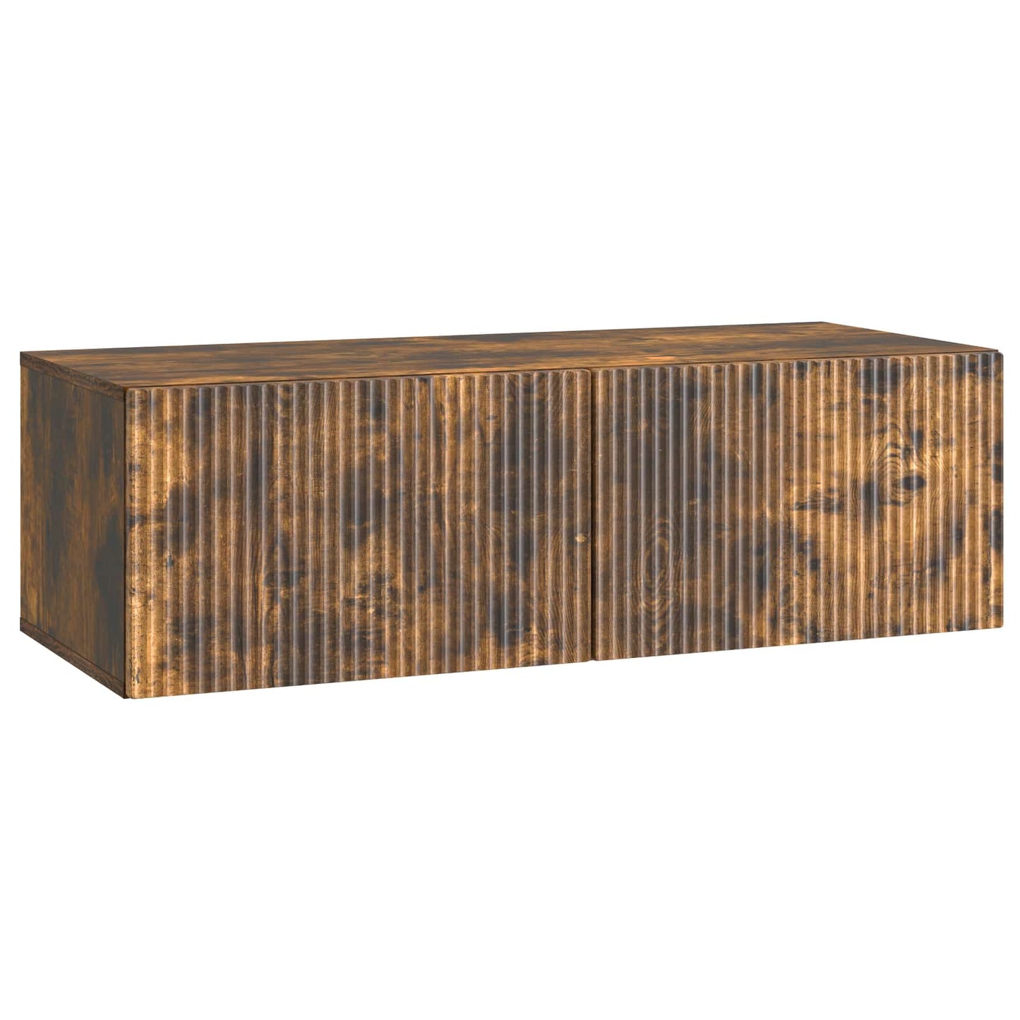 Wall-Mounted TV Cabinet Wall-mounted Smoked Oak 98 x 41 x 30 cm
