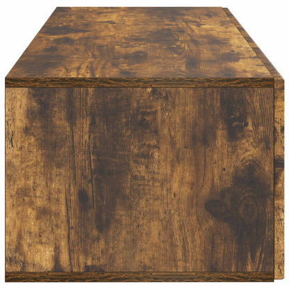 Wall-Mounted TV Cabinet Wall-mounted Smoked Oak 98 x 41 x 30 cm