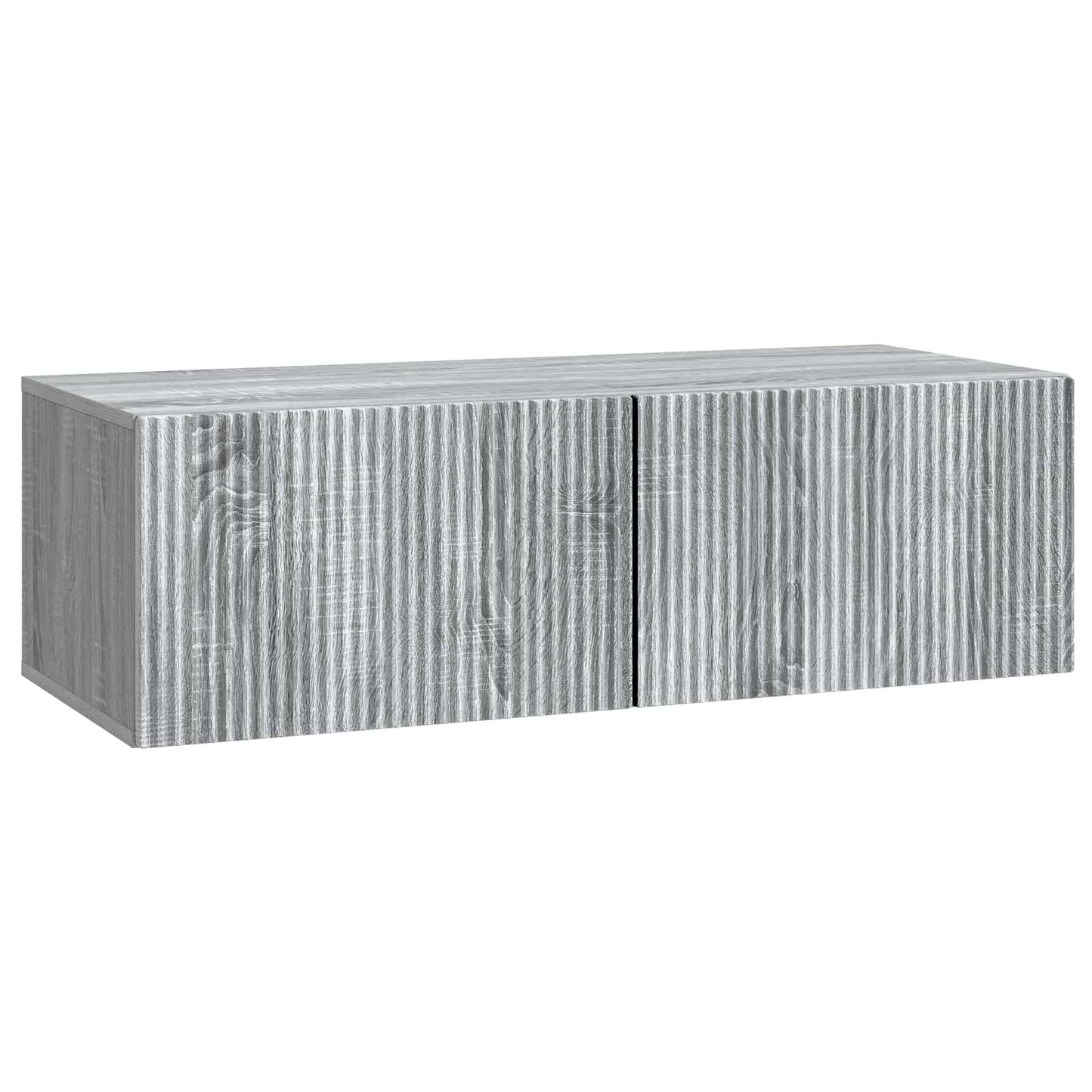 Wall-Mounted TV Cabinet Grey Sonoma 98 x 41 x 30 cm