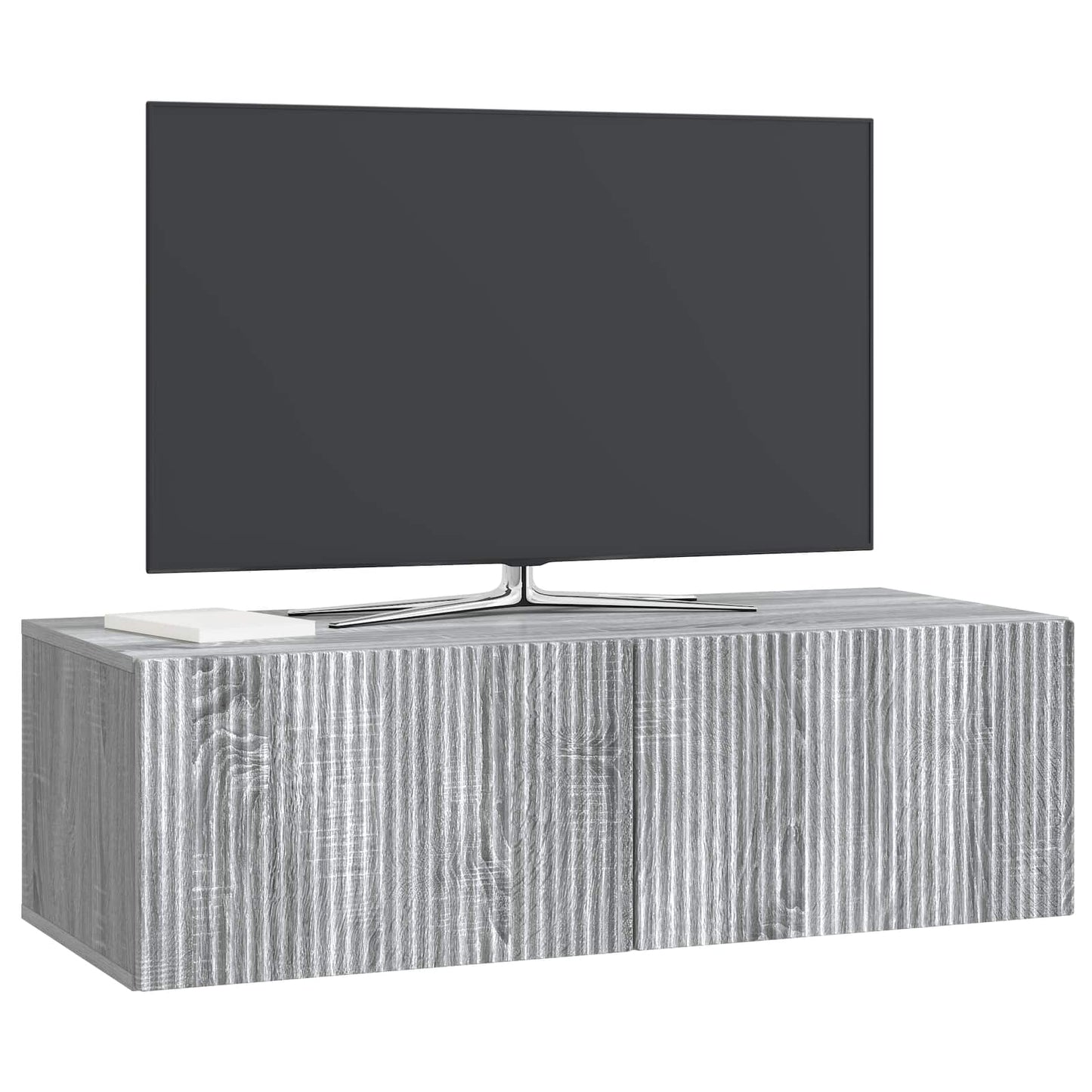 Wall-Mounted TV Cabinet Grey Sonoma 98 x 41 x 30 cm