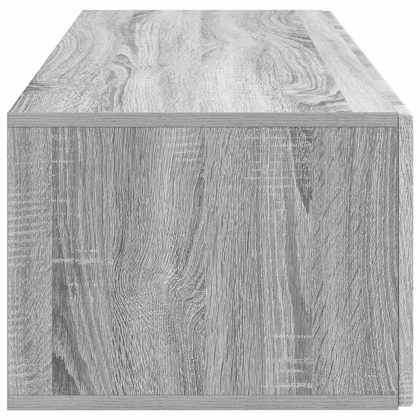 Wall-Mounted TV Cabinet Grey Sonoma 98 x 41 x 30 cm