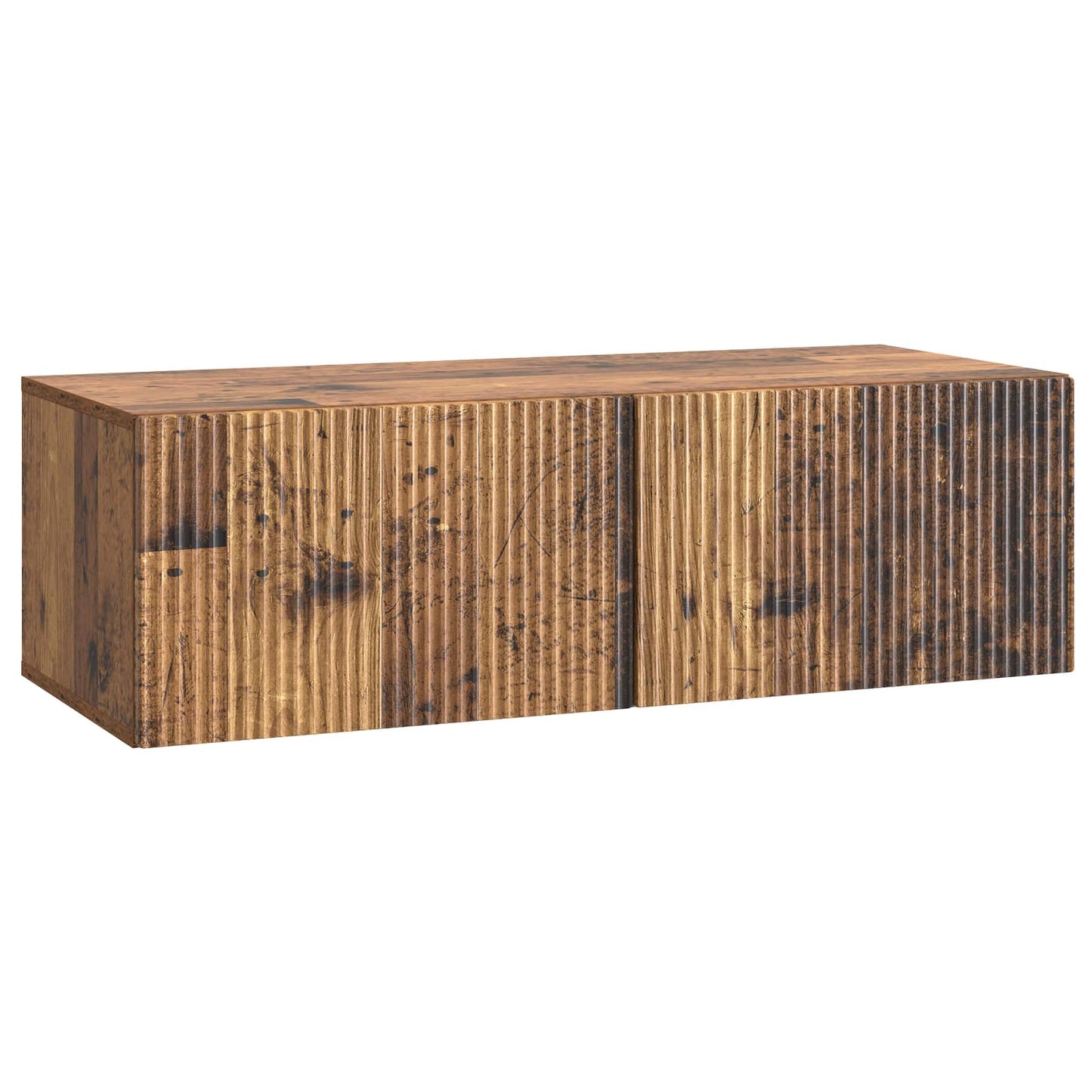 Wall-Mounted TV Cabinet Wall-mounted Old Wood 98 x 41 x 30 cm