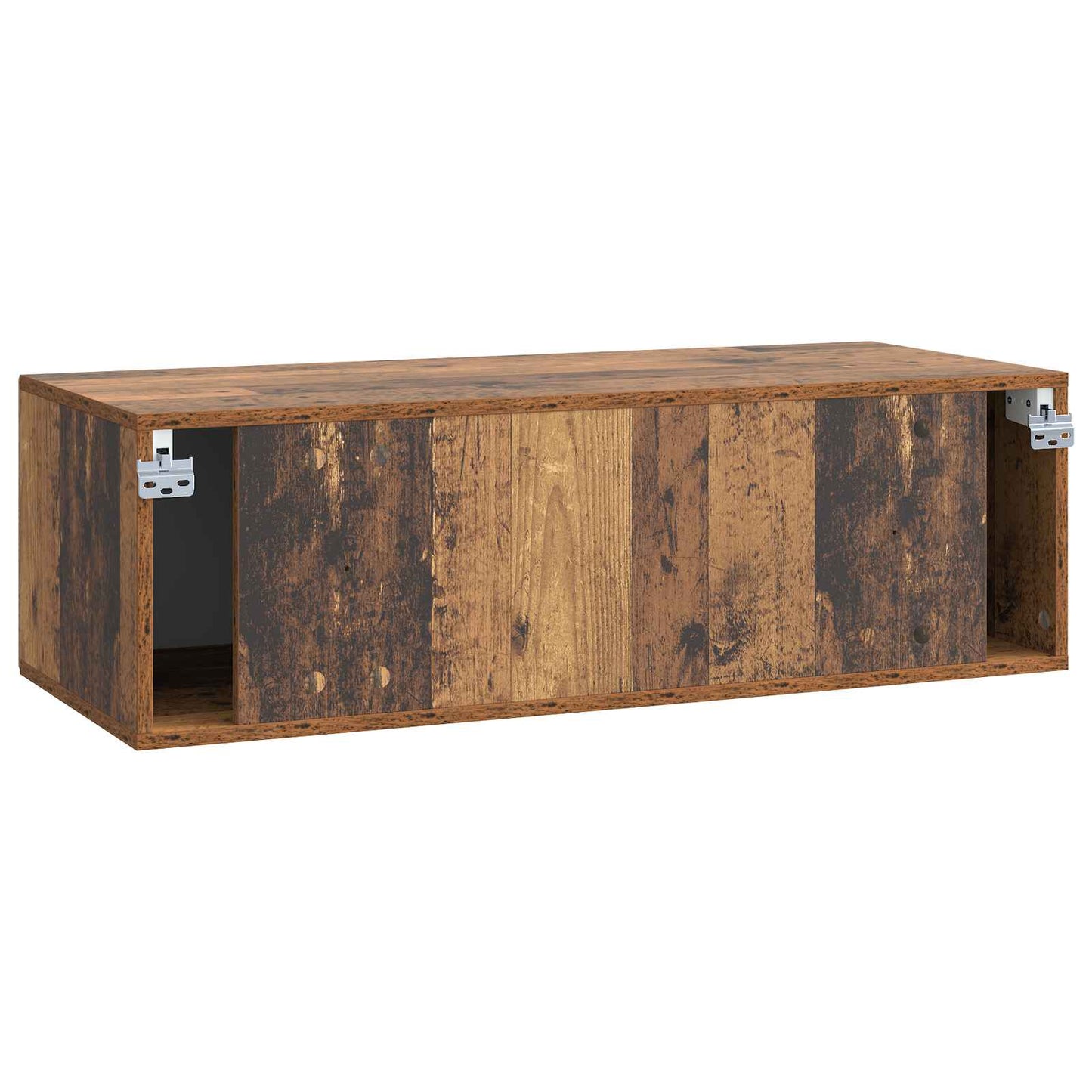 Wall-Mounted TV Cabinet Wall-mounted Old Wood 98 x 41 x 30 cm