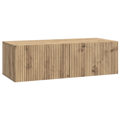 Wall-Mounted TV Cabinet Artisan Oak 98 x 41 x 30 cm