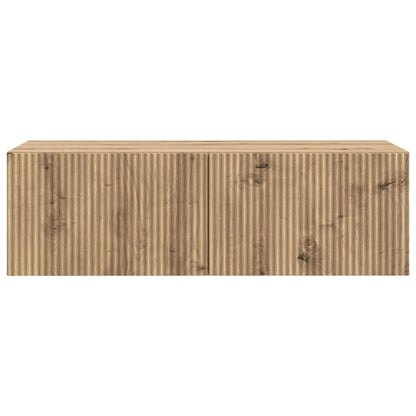Wall-Mounted TV Cabinet Artisan Oak 98 x 41 x 30 cm