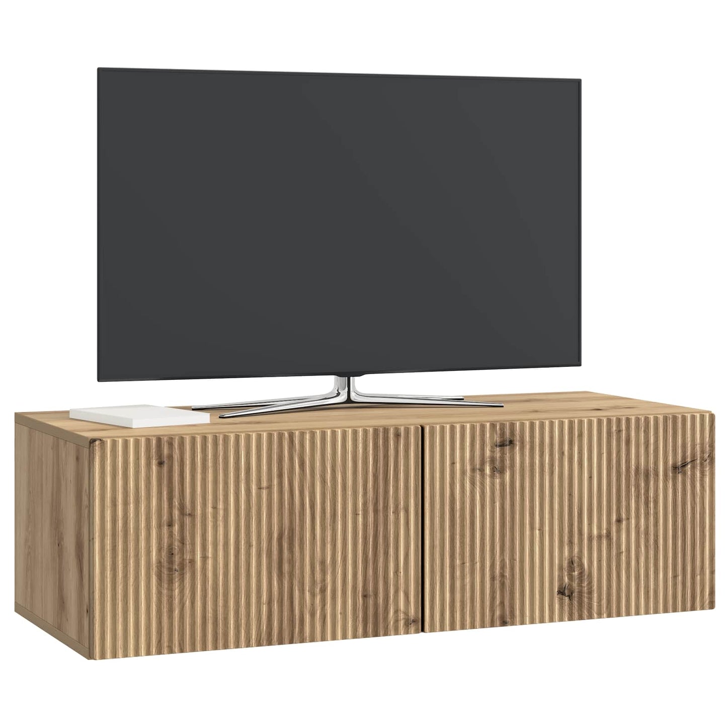 Wall-Mounted TV Cabinet Artisan Oak 98 x 41 x 30 cm