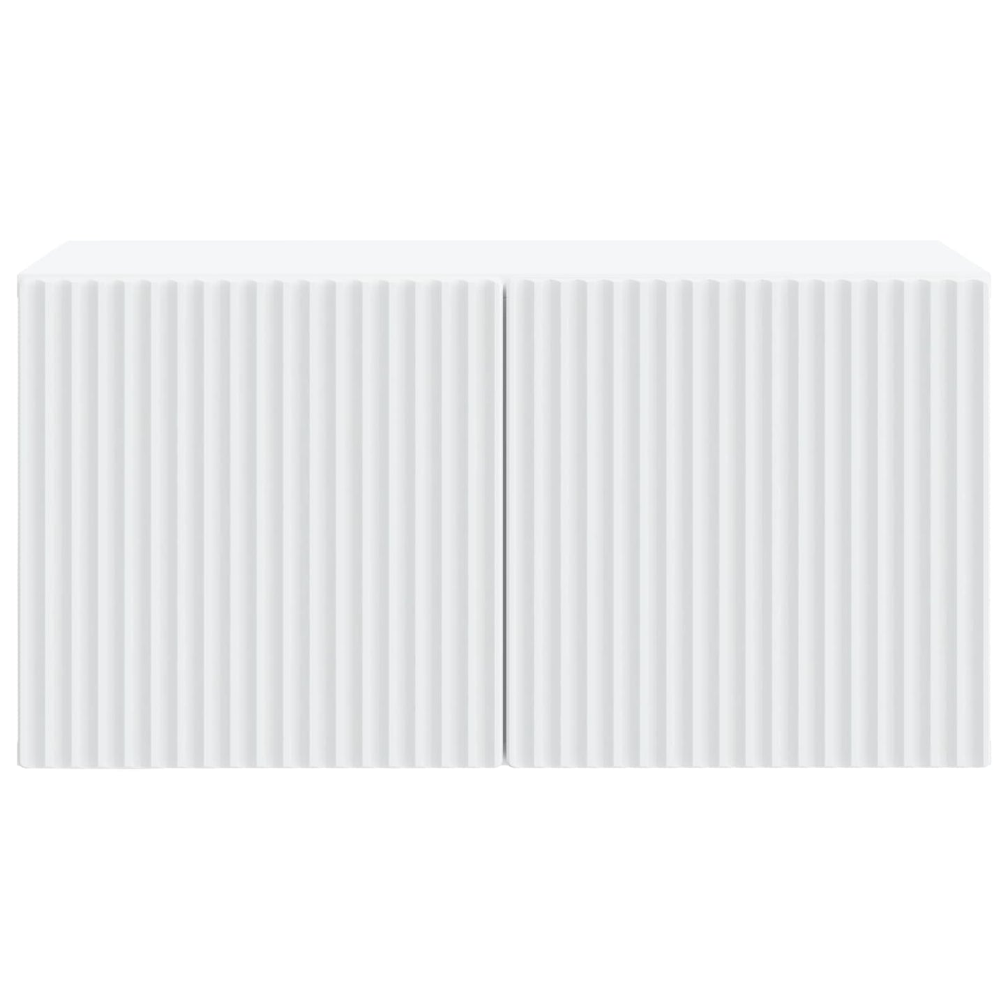 Wall-Mounted TV Cabinet White 59.5 x 31 x 30 cm Engineered Wood