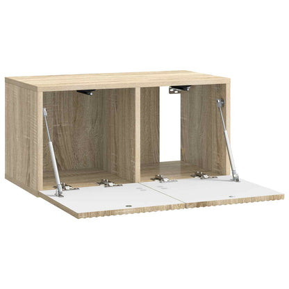 Wall-Mounted TV Cabinet Sonoma Oak 59.5 x 31 x 30 cm