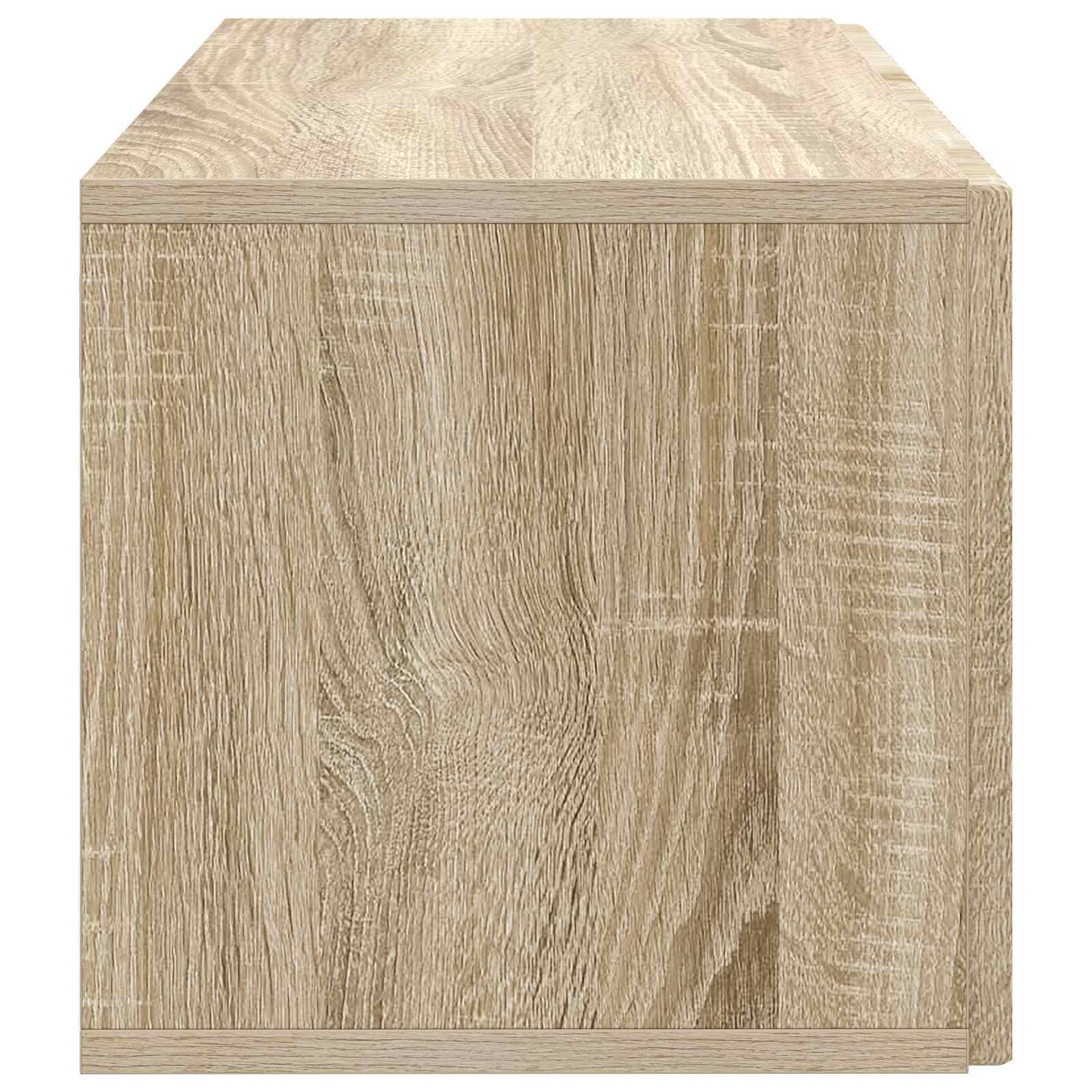 Wall-Mounted TV Cabinet Sonoma Oak 59.5 x 31 x 30 cm