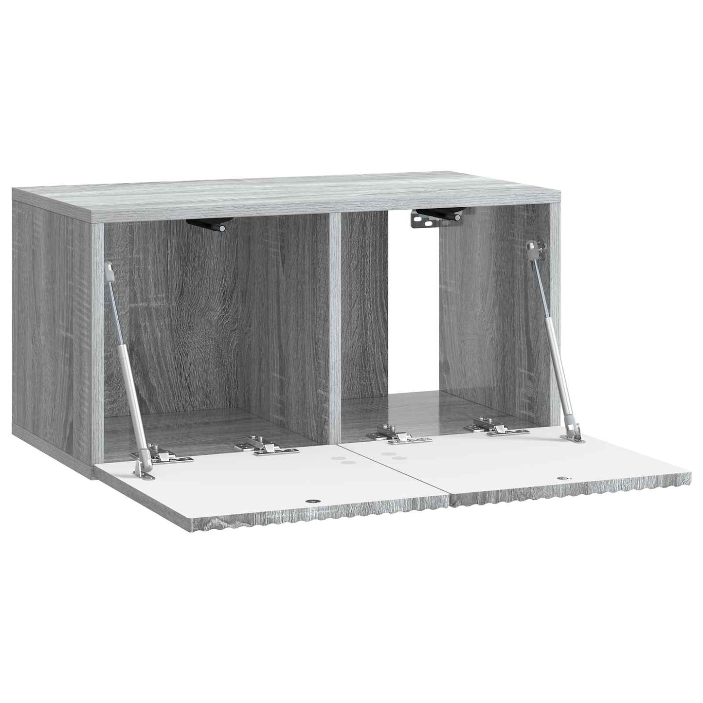 Wall-Mounted TV Cabinet Grey Sonoma 59.5 x 31 x 30 cm
