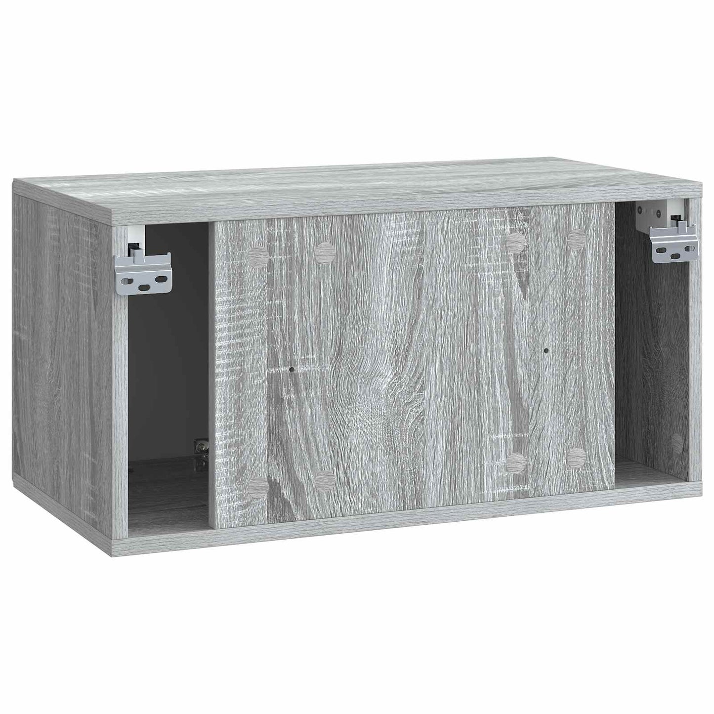 Wall-Mounted TV Cabinet Grey Sonoma 59.5 x 31 x 30 cm