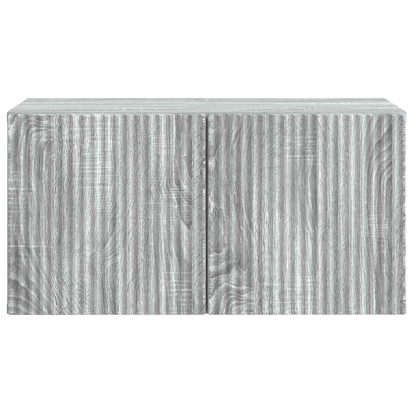 Wall-Mounted TV Cabinet Grey Sonoma 59.5 x 31 x 30 cm