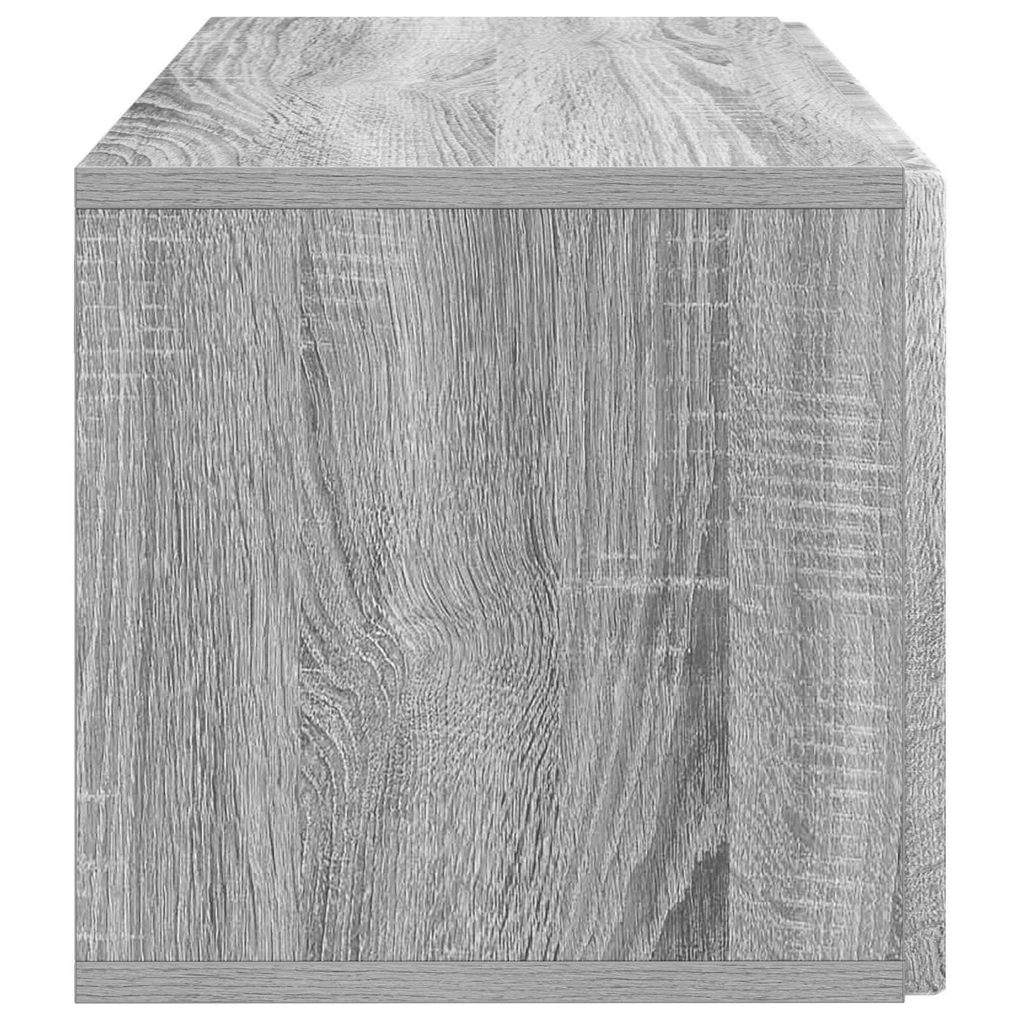Wall-Mounted TV Cabinet Grey Sonoma 59.5 x 31 x 30 cm