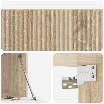 Wall-Mounted TV Cabinet Sonoma Oak 78.5 x 31 x 30 cm