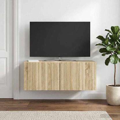 Wall-Mounted TV Cabinet Sonoma Oak 78.5 x 31 x 30 cm