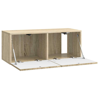 Wall-Mounted TV Cabinet Sonoma Oak 78.5 x 31 x 30 cm