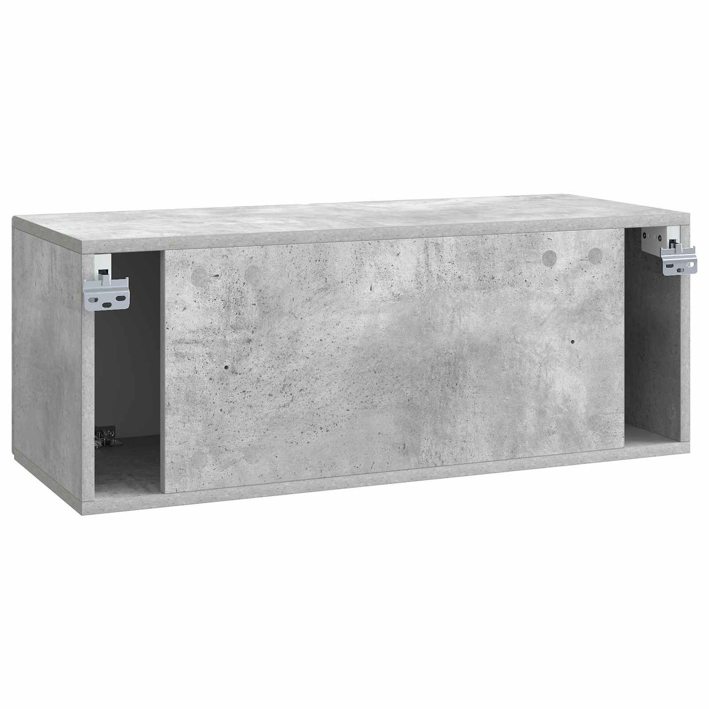 Wall-Mounted TV Cabinet Concrete Grey 78.5 x 31 x 30 cm