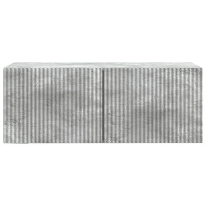 Wall-Mounted TV Cabinet Concrete Grey 78.5 x 31 x 30 cm