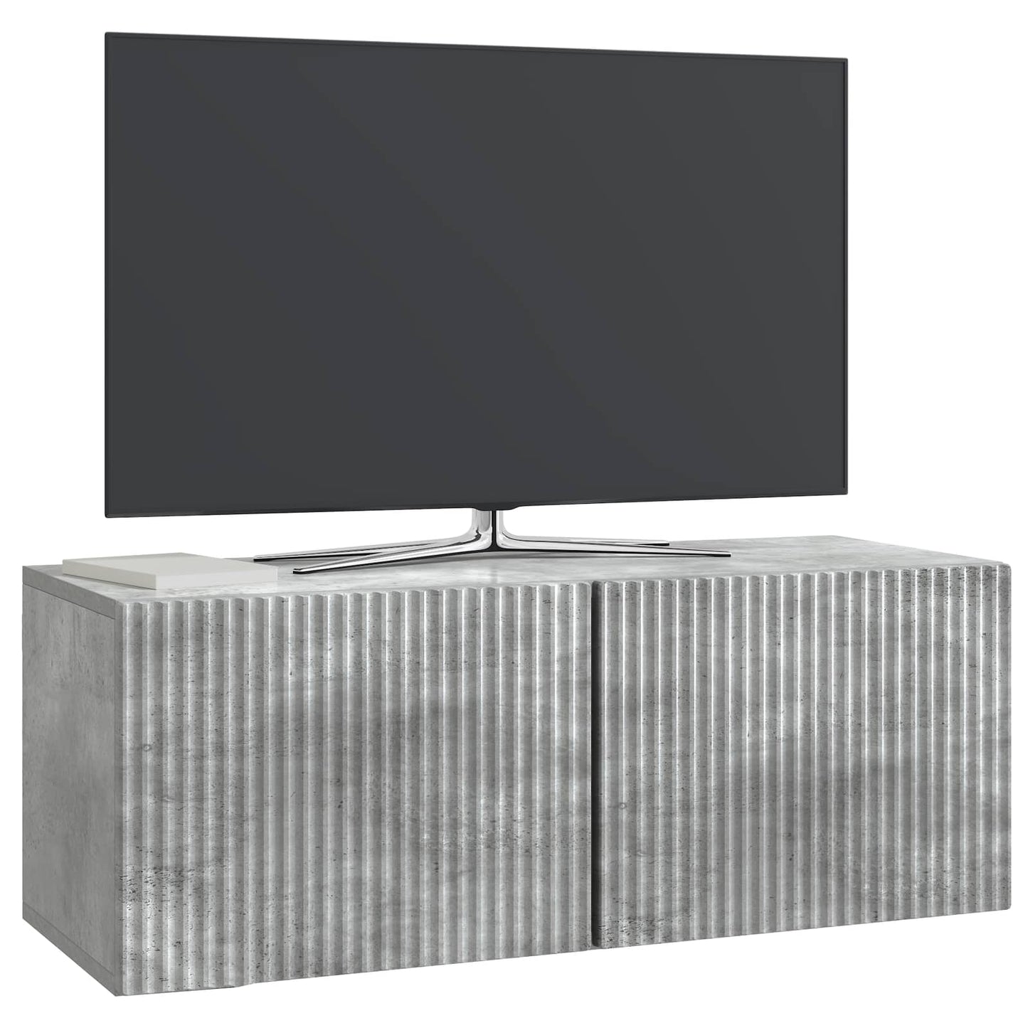 Wall-Mounted TV Cabinet Concrete Grey 78.5 x 31 x 30 cm