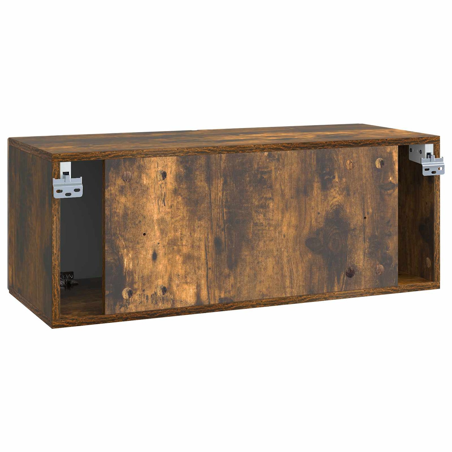Wall-Mounted TV Cabinet Smoked Oak 78.5 x 31 x 30 cm