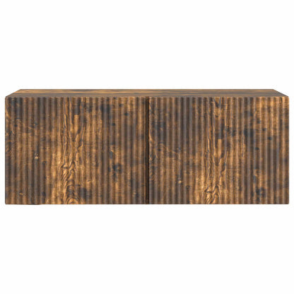 Wall-Mounted TV Cabinet Smoked Oak 78.5 x 31 x 30 cm