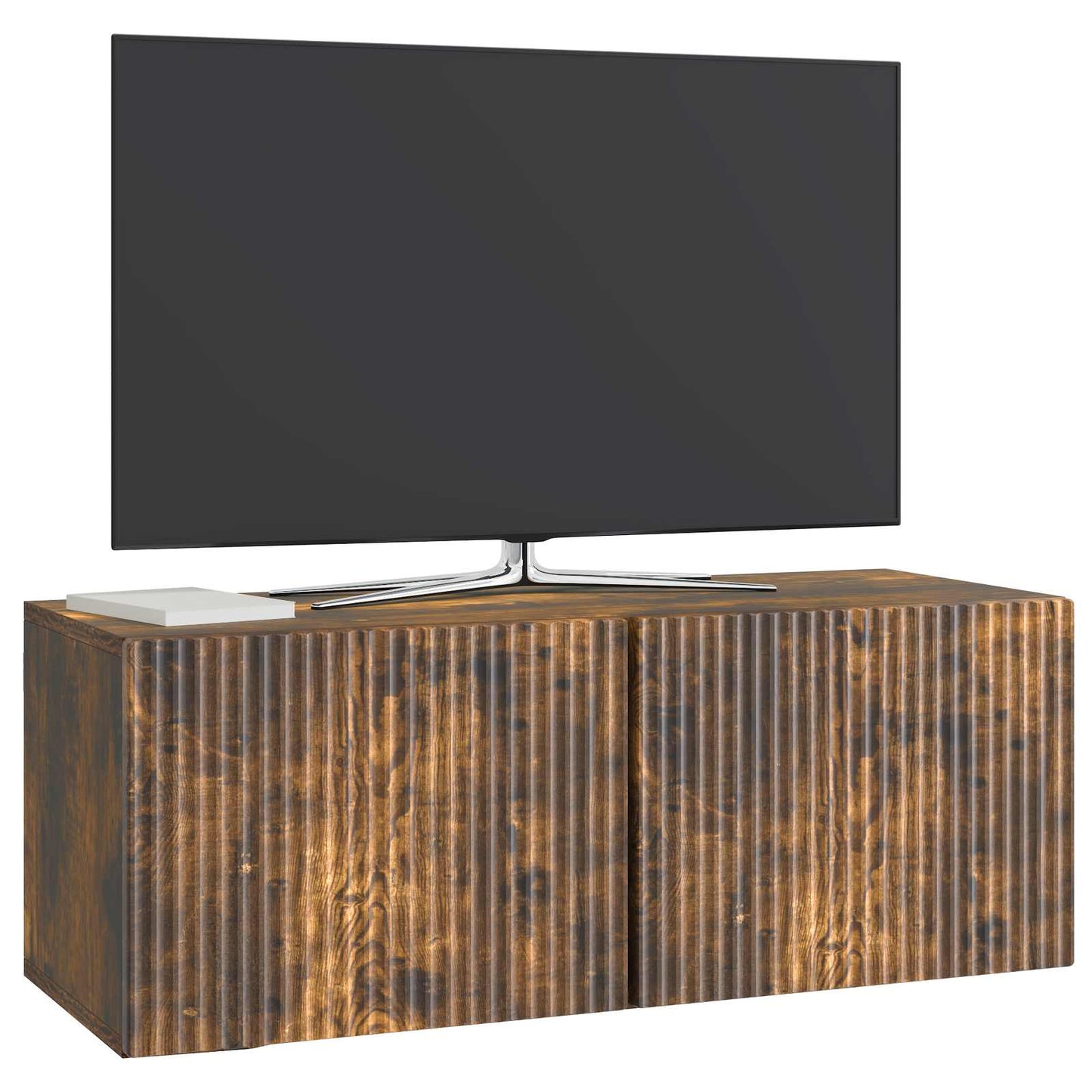 Wall-Mounted TV Cabinet Smoked Oak 78.5 x 31 x 30 cm