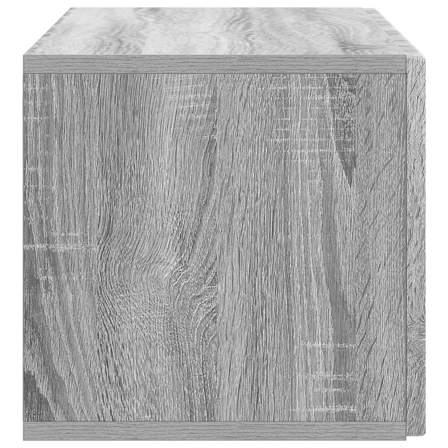 Wall-Mounted TV Cabinet Grey Sonoma 78.5 x 31 x 30 cm