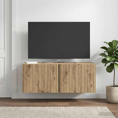 Wall-Mounted TV Cabinet Artisan Oak 78.5 x 31 x 30 cm