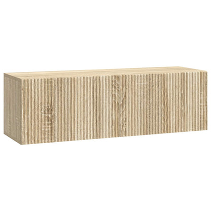 Wall-Mounted TV Cabinet Wall-mounted Sonoma Oak 98 x 31 x 30 cm