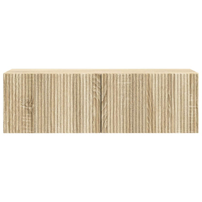 Wall-Mounted TV Cabinet Wall-mounted Sonoma Oak 98 x 31 x 30 cm