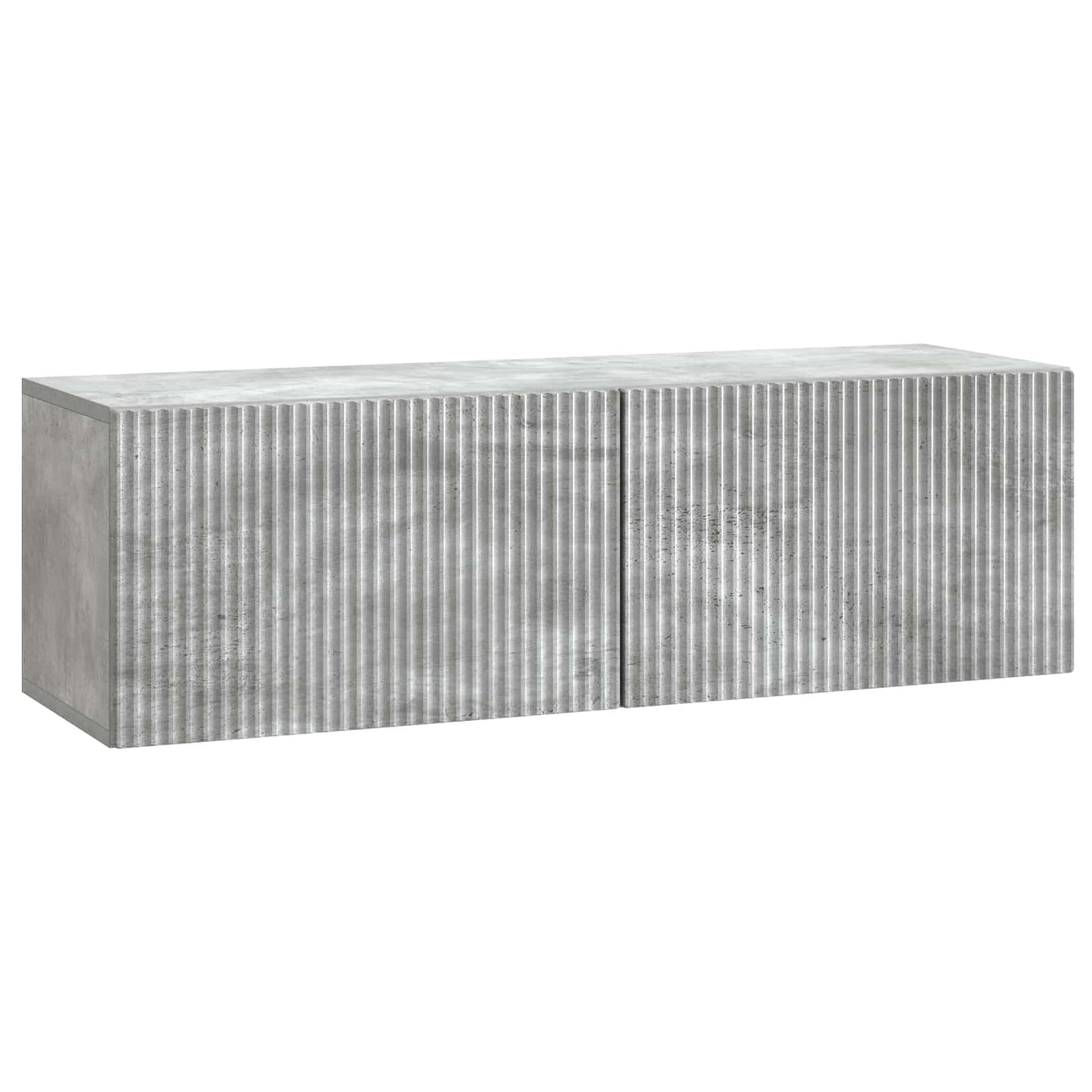 Wall-Mounted TV Cabinet Concrete Grey 98 x 31 x 30 cm