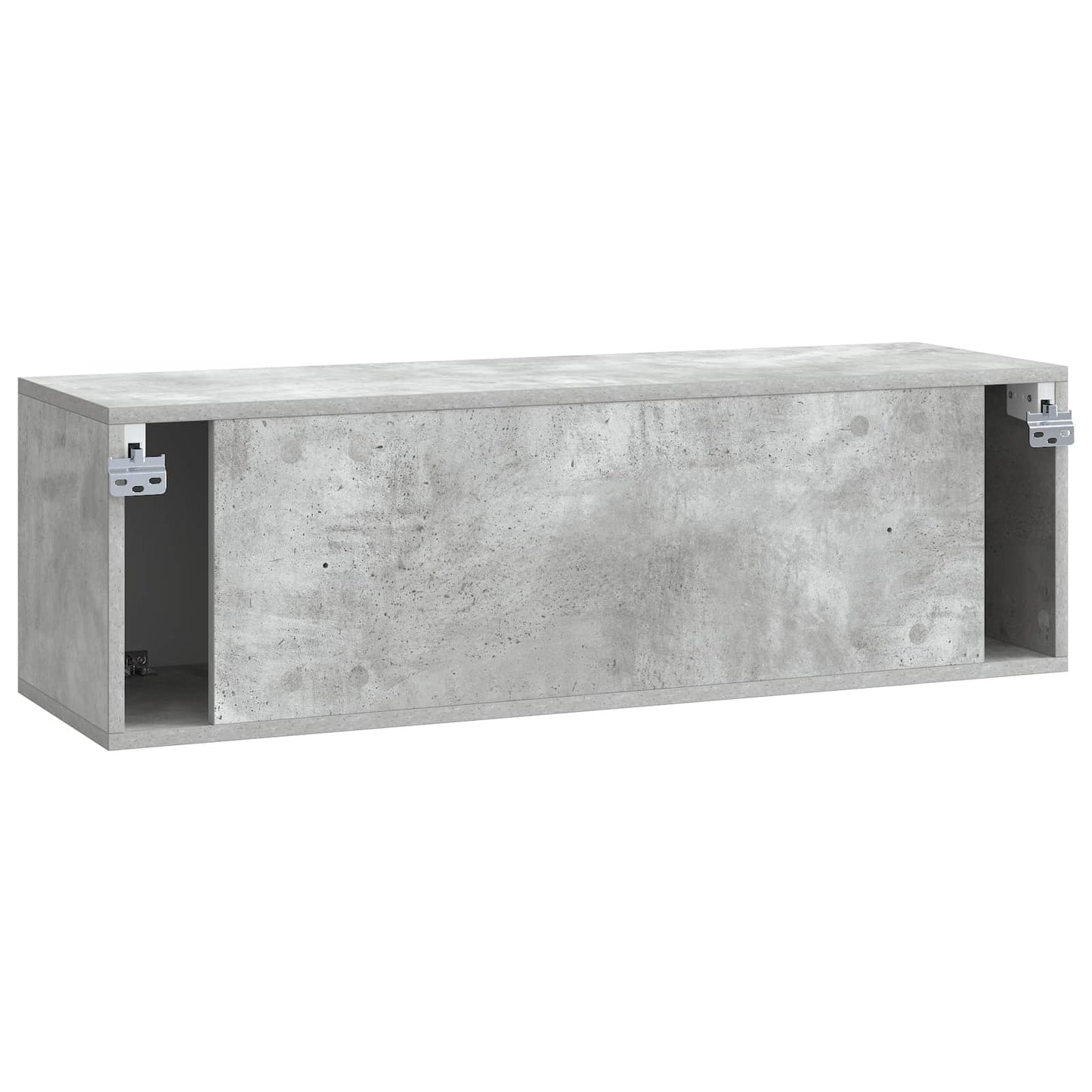 Wall-Mounted TV Cabinet Concrete Grey 98 x 31 x 30 cm