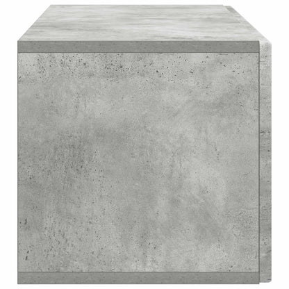 Wall-Mounted TV Cabinet Concrete Grey 98 x 31 x 30 cm